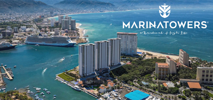 MARINATOWERS - Nautical High Life

El desarrollo de lujo frente al mar más esperado de Marina Vallarta.

Compuesto de tres torres de 25 niveles, cada una con 130 unidades de entre una y cuatro recámaras con medidas que oscilan entre los 108.96 y 293.71 metros cuadrados de construcción, Marina Towers es un impresionante desarrollo inmobiliario que cuenta con incomparables vistas hacia la exuberante Bahía de Banderas, las siempre verdes montañas de la Sierra Madre y la belleza cotidiana de la ciudad de Puerto Vallarta.

AMENIDADES

Canchas de Pádel
Canchas de Pickleball
Sala de Cine
Sala de Juegos para Niños
Exuberantes Jardines Tropicales
Parque de Mascotas
Área de Yoga / Meditación
Centro de Negocios / Coworking
Pool Bars
Salas de Juegos / Sports Bar
Marina Privada
Club de Yates
Club de Playa
Paddle Boards y Kayaks
Paneles Solares en Techos de Torres
Amplia Cava de Vinos
Áreas de Fogatas
Spa de Clase Mundial
Lugar de Eventos Especiales para los Propietarios
4 Ascensores de Alta Velocidad
(Uno Grande, Otro para Mudanzas y Emergencias Médicas)

SERVICIOS

Water Taxis Eléctricos
Bicicletas Eléctricas
Concierge 24/7
Seguridad 24/7 y CCTV
Cargadores Eléctricos Tesla y Rivian
Restaurante / Bar con Vista al Mar
Servicios Médicos en el Lugar 24/7
(proporcionados por SANMARÉ)

MODELOS - Torre A - Entrega 2025

Tipo C


	4 Recamaras
	Flex Room
	5 Baños
	293.71 m2


Tipo A


	2 Recamaras
	2.5 Baños
	155.40 m2


Tipo B


	1 Recamaras
	2 Baños
	108.96 m2


Tipo D


	2 Recamaras
	2 Baños
	120.53 m2


Tipo E


	2 Recamaras
	2.5 Baños
	162.29 m2


Tipo F


	3 Recamaras
	Flex Room
	3 Baños
	261.43 m2


FORMAS de PAGO

Pagos: 30% / 60% / 10%
*PLAN 30/60/10: 30% de enganche, 60% en plan de pagos mensual, y 10% al concluir la obra.
Descuento: 3%

Pagos: 50% / 40% / 10%
*PLAN 50/40/10: 50% de enganche, 40% en plan de pagos mensual, y 10% al concluir la obra.
Descuento: 5%

Pagos: 80% / 10% / 10%
*PLAN 80/10/10: 80% de enganche, 10% a los 12 meses y 10% al concluir la obra.
Descuento: 7%

 
