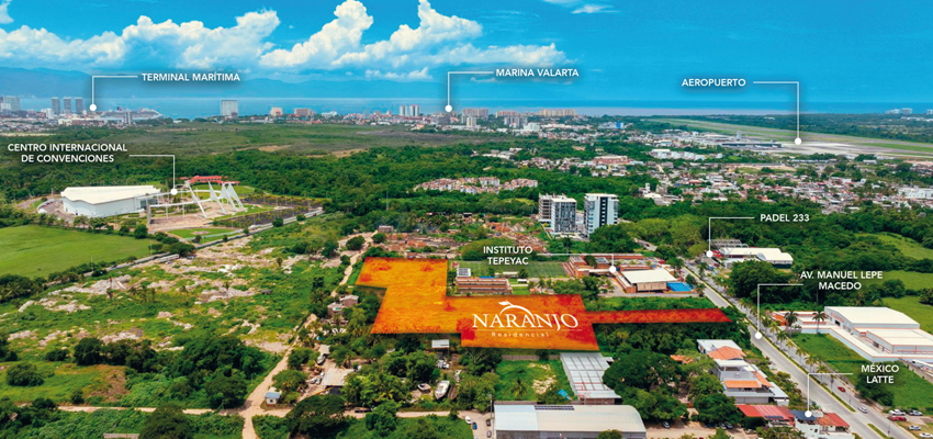 Naranjo Residencial Terrenos | Puerto Vallarta - Jalisco