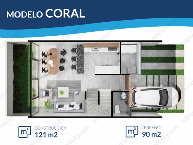 Corales Residencial Modelo Coral Nuevo Vallarta Bahia de Banderas | Houses  for Sale | Puerto Vallarta and Bahia de Banderas - Sol y Luna Real Estate -  Real Estate Services in Puerto Vallarta