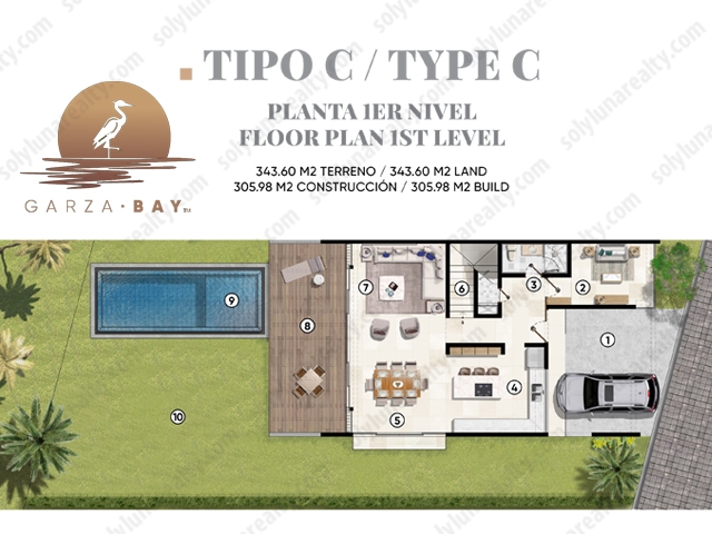 Garzas Bay Casa Tipo C | Ejido Nuevo Vallarta - Bahia de Banderas - Nayarit