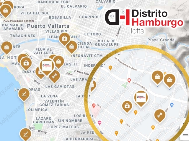 Distrito Hamburgo PH B | Versalles - Puerto Vallarta - Jalico