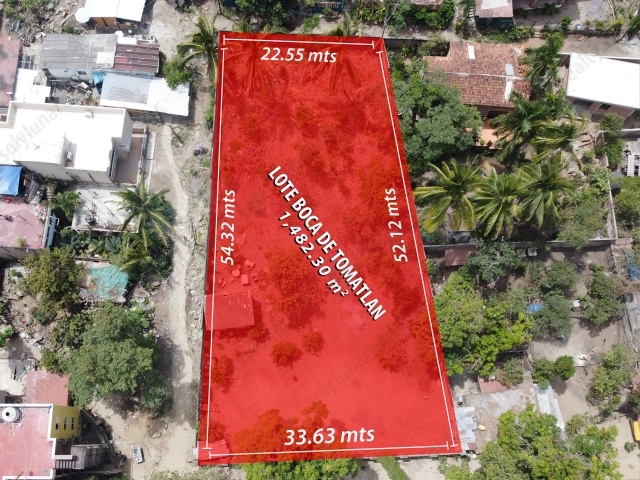 Lote Boca de Tomatlan | Zona Hotelera Sur - Puerto Vallarta - Jalisco