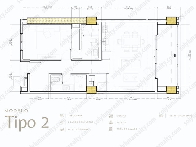 BALICA Tipo 2 | Los Tigres Residencial - Bahia de Banderas - Nayarit