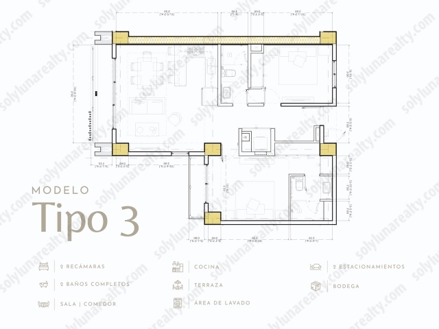 BALICA Tipo 3 | Los Tigres Residencial - Bahia de Banderas - Nayarit