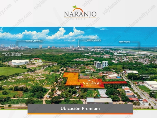 NARANJO&nbsp;RESIDENCIAL&nbsp;

Desarrollo Residencial con Terrenos de Alta Plusvalia

&iexcl;Bienvenido al lugar donde el hogar de tus sue&ntilde;os se hace realidad!


Manzana&nbsp; &nbsp;Lote&nbsp; &nbsp; Metros

C&nbsp; &nbsp; &nbsp; &nbsp; &nbsp; &nbsp; &nbsp; &nbsp; &nbsp;24 &nbsp; &nbsp; 149.41 m&sup2;


	Precio de Lista&nbsp;| $2,961,605.02 MXN.
	Contado&nbsp;(90%-10%) | $2,606,212.42 MXN.
	Contado Comercial&nbsp;(30% Firma, 30% en 60 D&iacute;as y 40% a 12 Meses) | $2,783,908.72&nbsp;MXN.
	12 Meses&nbsp;(20% - 80% en 12 Meses) | $2,902,372.92 MXN.



Presentamos&nbsp;Naranjo Residencial, dise&ntilde;ado para ofrecerte un estilo de vida excepcional en un entorno seguro y confortable.

Naranjo Residencial&nbsp;es un desarrollo horizontal ubicado en una de las zonas residenciales en pleno crecimiento y de mayor plusvalia en Puerto Vallarta.&nbsp;

AMENIDADES

Disfruta de los momentos inovidables en la Casa Club con Alberca, ideal para relajarte y compartir con familia, amigos y comunidad.


	Seguridad 24 hrs.
	Malla Electrificada
	Alberca
	Terraza
	Juegos Infantiles
	Parque
	Vialidades en Concreto


UBICACI&Oacute;N

Naranjo Residencial&nbsp;est&aacute; ubicado en una de las zonas de gran plusvalia en&nbsp;Puerto Vallarta, con facil acceso a servicios, centros comerciales, aeropuerto, colegios y todo lo necesario para ti y tu familia. La ubicaci&oacute;n estrategica asegura que estes siempre conectado a lo mejor de la ciudad y sus alrededores.
