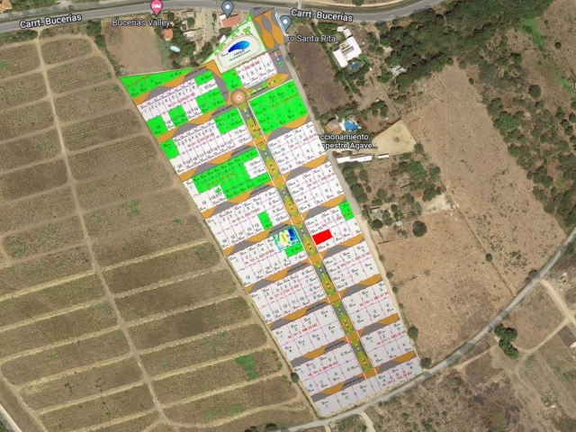 LOTE AGAVE AZUL | Bucerias, Nayarit | 190 M2
10 metros de Frente a la Casa Club!
&Uacute;nico Lote en Venta en el Conjunto Condominal Agave Azul Residencial Campestre frente a la Casa Club sobre la calle principal. Las medidas del terreno son 10 mts de Frente por 19 mts de Fondo.
Uso de suelo: Habitacional Residencial.
Ubicaci&oacute;n
Agave Azul Residencial Campestre est&aacute; ubicado a solo 10 min. del Centro de Bucerias Nayarit, un pueblo costero con frente de playa en Bah&iacute;a de Banderas, Nayarit. El Conjunto Condominal cuenta con Casa Club con Alberca y Palapa, acceso controlado y un potencial de crecimiento inmenso.&nbsp;
&nbsp;