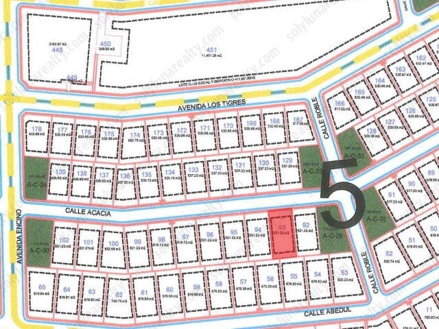 Lote Acacia 93 | Los Tigres Residencial - Bahia de Banderas - Nayarit